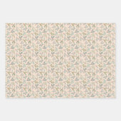 Nordic Christmas Dala inpakpapier vellen (Voorkant 2)