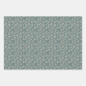 Nordic Christmas Dala Paard Wrapping Papier Bladen Inpakpapier Vel (Voorkant 2)