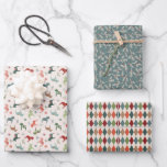 Nordic Christmas Dala Paard Wrapping Papier Bladen Inpakpapier Vel<br><div class="desc">Stap in het hart van een winter wonderland met deze vrolijke cadeauwrap set. Een moderne twist op het tijdloze Zweedse Dala paard heet u welkom in een feestelijk Noords kerstdorp, waar kleurrijke sneeuwvlokken dansen en pijnbomen hoog in hun vakantie glorie staan. Haal de geest van gezelligheid en verrukking uit dit...</div>