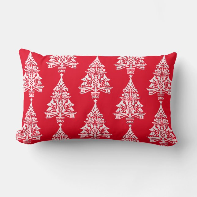 Nordic Christmas Decorations Kussen (Voorkant)