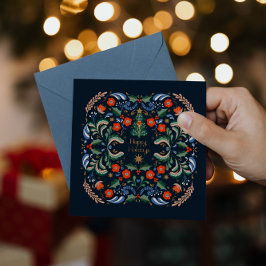 Nordic Christmas groeten Briefkaart