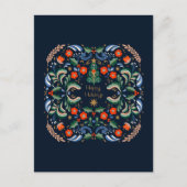 Nordic Christmas groeten Briefkaart (Voorkant)