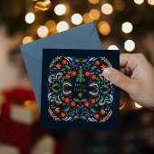 Nordic Christmas groeten Kaart