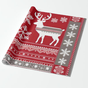 Nordic Christmas-inpakpapier Cadeaupapier