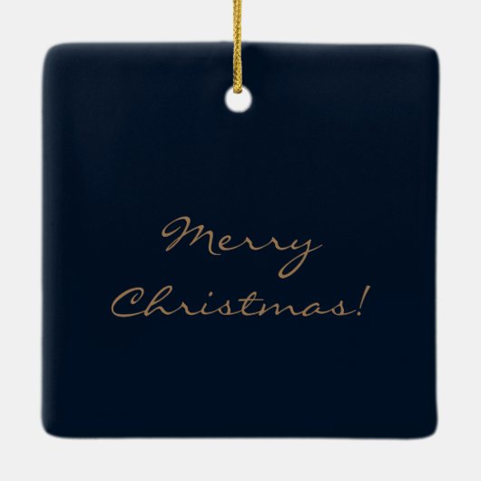 Nordic Christmas Keramisch Ornament (Achterkant)