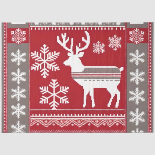 nordic christmas tissue paper tissuepapier (Voorkant)