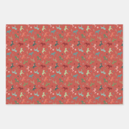 Nordic Christmas Wrapping Papieren vellen