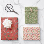 Nordic Christmas Wrapping Papieren vellen<br><div class="desc">Stap in het hart van een winter wonderland met deze vrolijke cadeauwrap set. Een moderne twist op het tijdloze Zweedse Dala paard heet u welkom in een feestelijk Noords kerstdorp, waar kleurrijke sneeuwvlokken dansen en pijnbomen hoog in hun vakantie glorie staan. Haal de geest van gezelligheid en verrukking uit dit...</div>