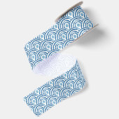 Nordic Collectie Omphalodes Blue Satijnen Lint (Achterkant)