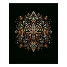 Nordic Compass Mandala