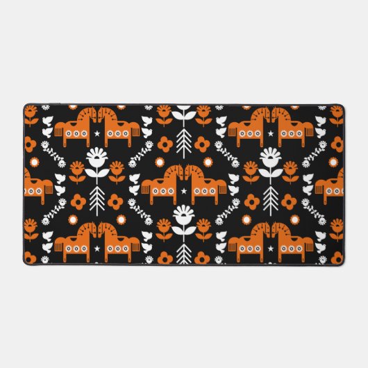 Nordic Data Paard Home Decor Bureaumat (Voorkant)