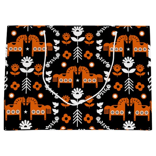 Nordic Data Paard Home Decor Groot Cadeauzakje (Voorkant)