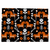 Nordic Data Paard Home Decor Groot Cadeauzakje (Achterkant)