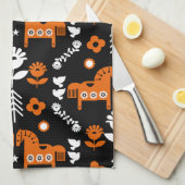 Nordic Data Paard Home Decor Theedoek (Quarter Fold)