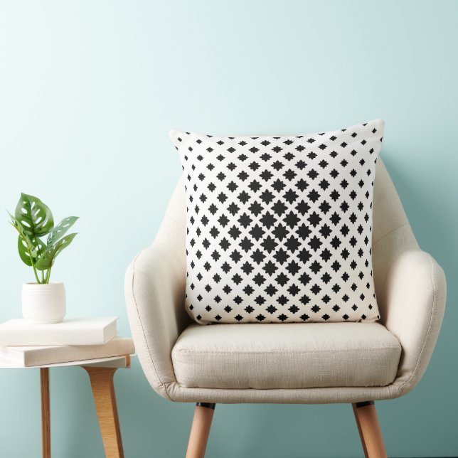 Nordic Diamond Lattice Worpillow - Geometrisch Kussen (Stoel)