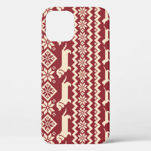 Nordic Dog: eigenzinnige illustratie patroon. Case-Mate iPhone Case