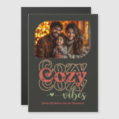 Nordic Ember Holiday Keepsake Christmas Photo (Voorkant / Achterkant)