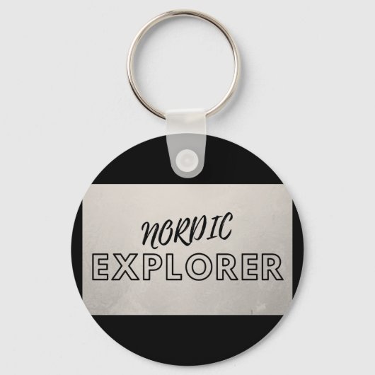 Nordic Explorer Sleutelhanger (Voorkant)