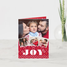 Nordic Fairisle Joy Fotocollage Kerstmis