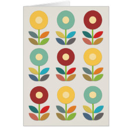 Nordic Flowers Papercut Style