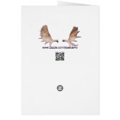 Nordic Folk Art Uil (Achterkant)