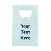 Nordic Folk Art Uil Creditkaart Flessenopener (Achterkant)