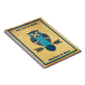 Nordic Folk Art Uil Notitieboek (Rechterzijde)