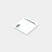 Nordic Folk Art Uil Post-it® Notes (Schuin)