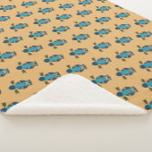 Nordic Folk Art Uil Sherpa Deken (3/4)