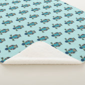 Nordic Folk Art Uil Sherpa Deken (3/4)