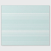 Nordic Folk Print Holiday Wrapping Paper Cadeaupapier (Vlak)