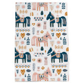 Nordic Folkart Horse Medium Cadeauzakje (Achterkant)