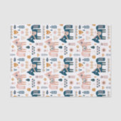 Nordic Folkart Horse Tissuepapier (Voorkant)