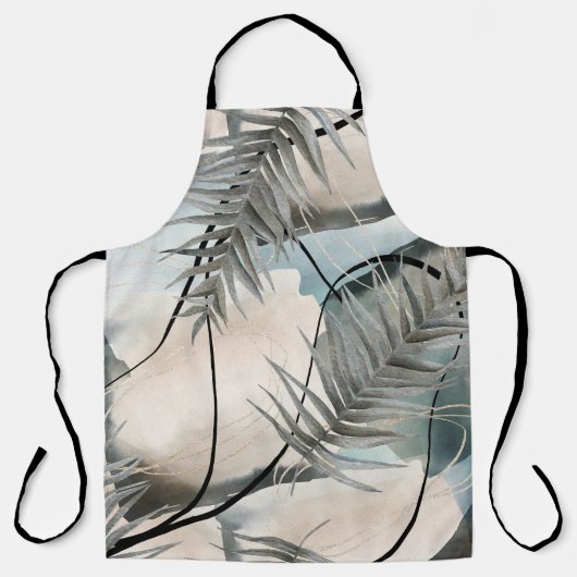 Nordic Geometric Floral Marble Schort (Voorkant)