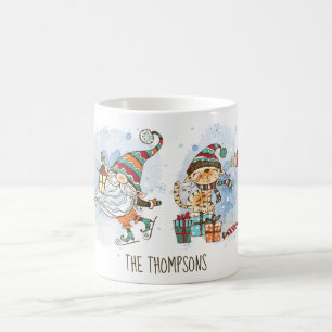 Nordic Gnome Gepersonaliseerde Kerst Koffiemok