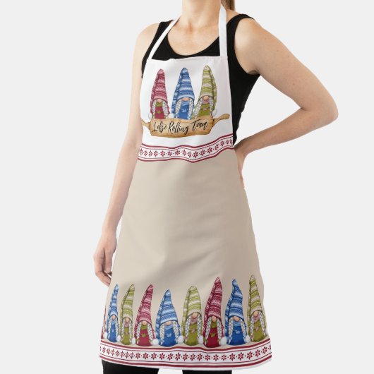 Nordic Gnome | Lefse Rollingg Team Apron Schort (Insitu)