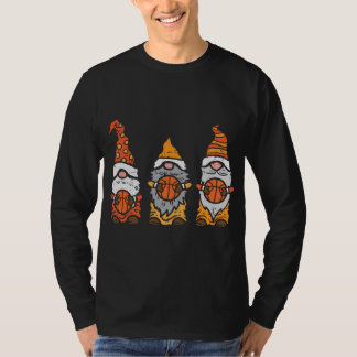 Nordic Gnomes Basketbal Baller Tomte Nisse T-shirt
