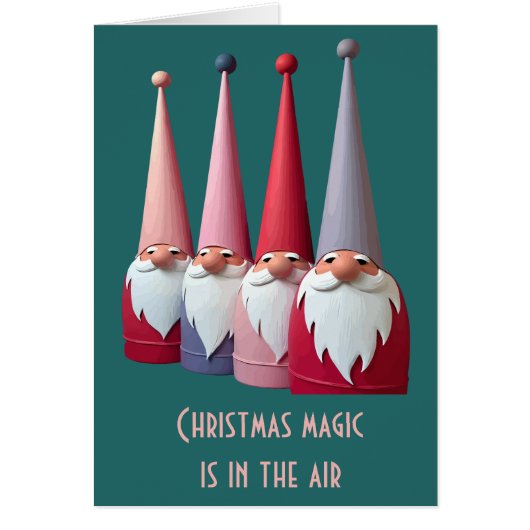 Nordic Gnomes Retro Modern Christmas Kitsch Cut (Voorkant)