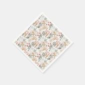 Nordic Holiday Paper Napkins Scandi Christmas Deer Servet (Hoek)