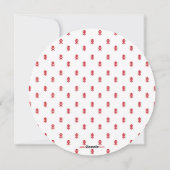 Nordic Holiday Photo Card Feestdagenkaart (Achterkant)