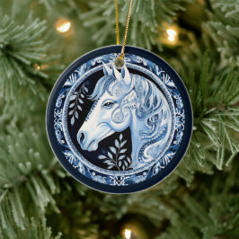 nordic horse-Ornament Keramisch Ornament