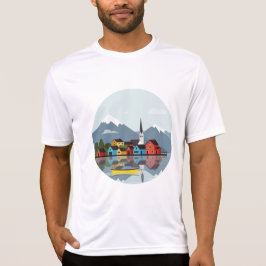 Nordic landscape t-shirt