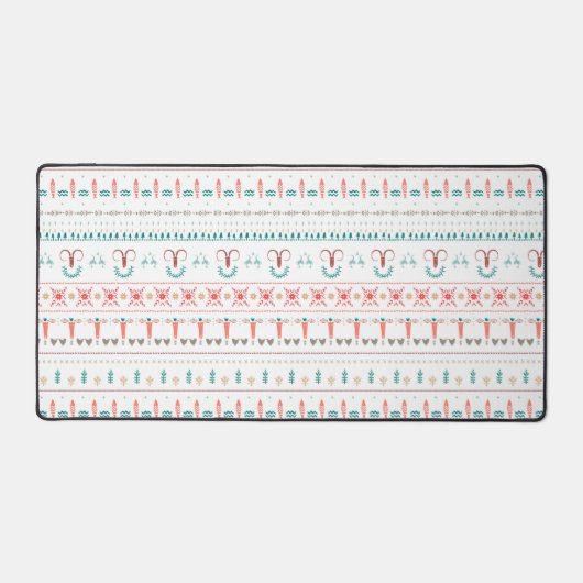 Nordic Light Winter Pattern Bureaumat (Voorkant)