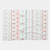 Nordic Light Winter Pattern Theedoek (Horizontaal)