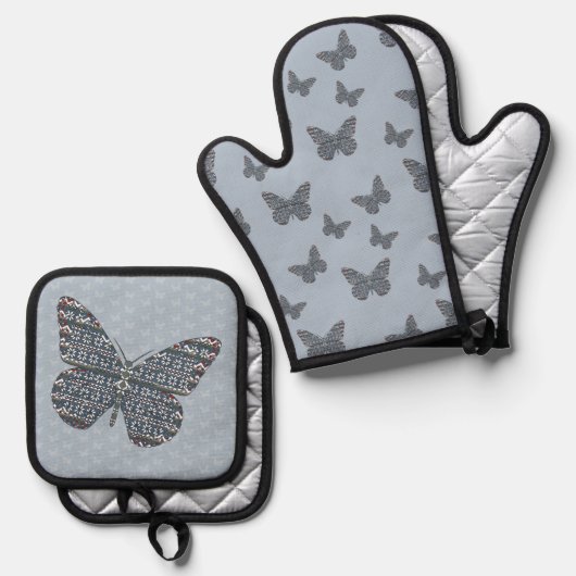 Nordic Monarch Ovenwant & Pannenlap Set (Voorkant / Achterkant)