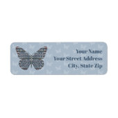 Nordic Monarch retouradreslabel Etiket (Voorkant)