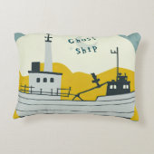 Nordic Moon Boat  Accent Kussen (Achterkant)