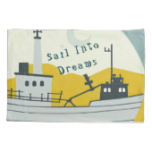 Nordic Moon Boat  Kussensloop (Achterkant)