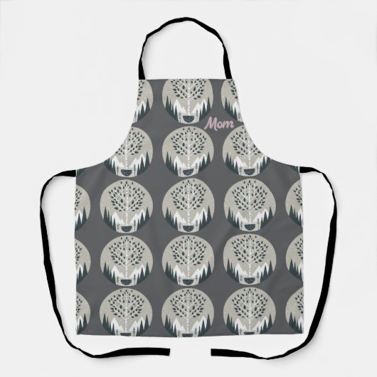 Nordic Mountain Birch Tree Schort (Voorkant)