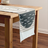 Nordic Mountains en Berkenboom Korte Tafelloper (Voorbeeld)